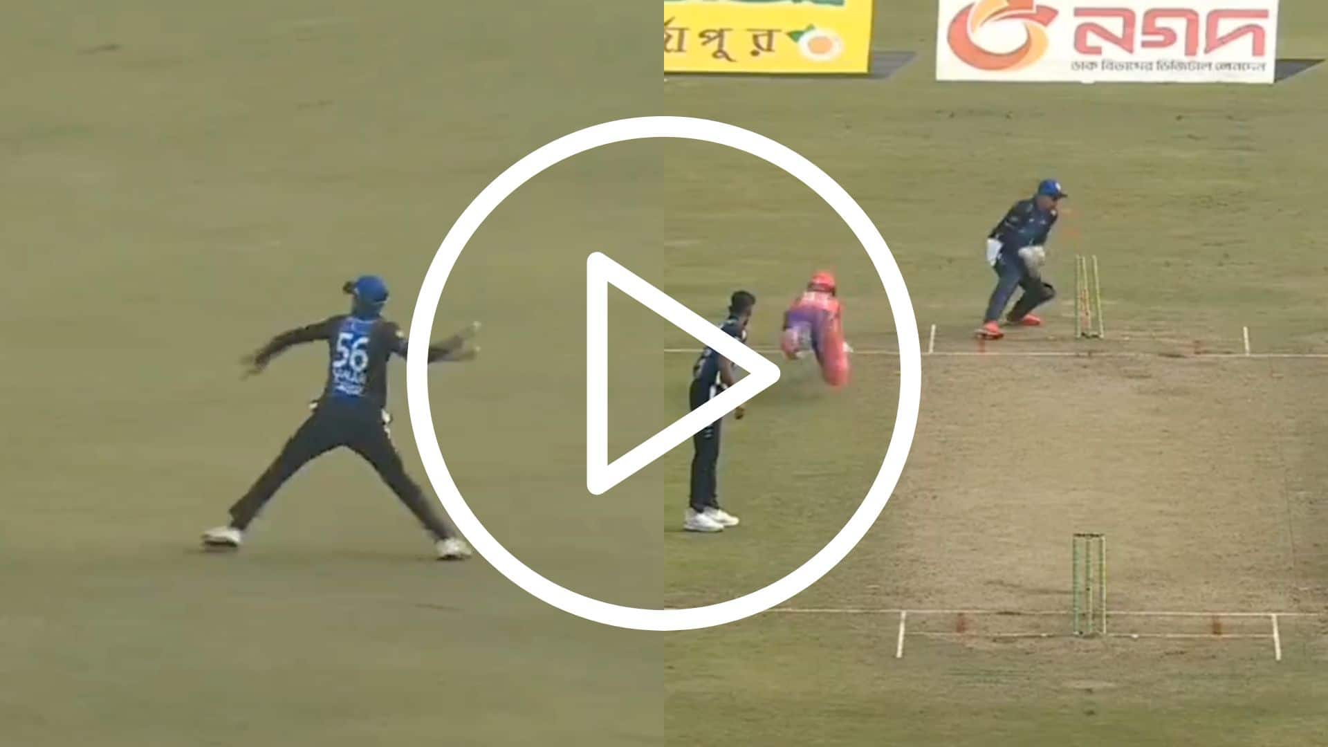 [Watch] Babar Azam Inflicts A Direct Hit Run Out After Bullet Throw On BPL Comeback